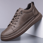 The Dalton Leather Sneaker - Khaki - 6