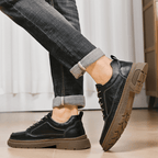 The Dawson Leather Low - Black - 5.5