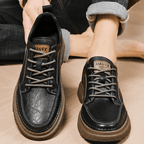 The Dawson Leather Low - Black - 5.5