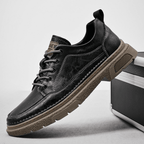 The Dawson Leather Low - Black - 5.5