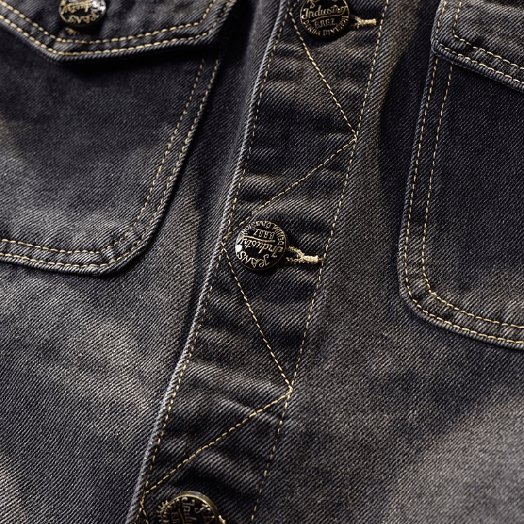 The Decker Denim Vest - XS - 