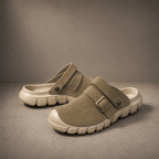 The Denver Suede Clog - Sage - 5.5