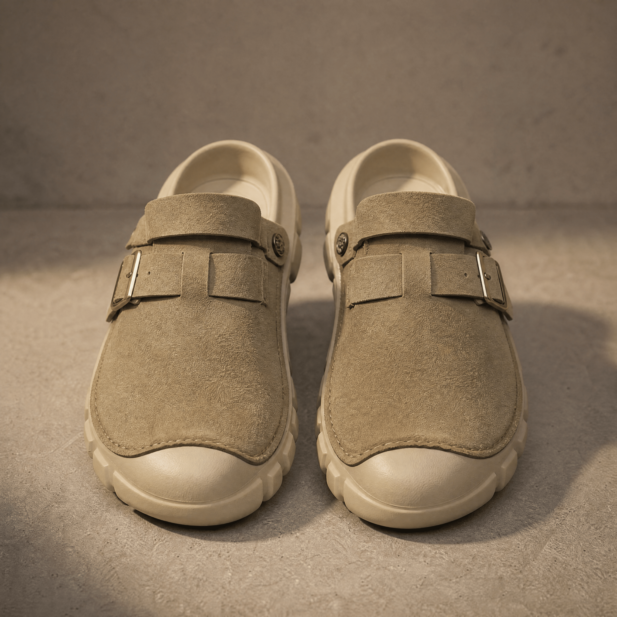 The Denver Suede Clog - Sage - 5.5