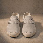 The Denver Suede Clog - Stone - 5.5