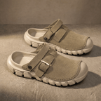 The Denver Suede Clog - Sage - 5.5