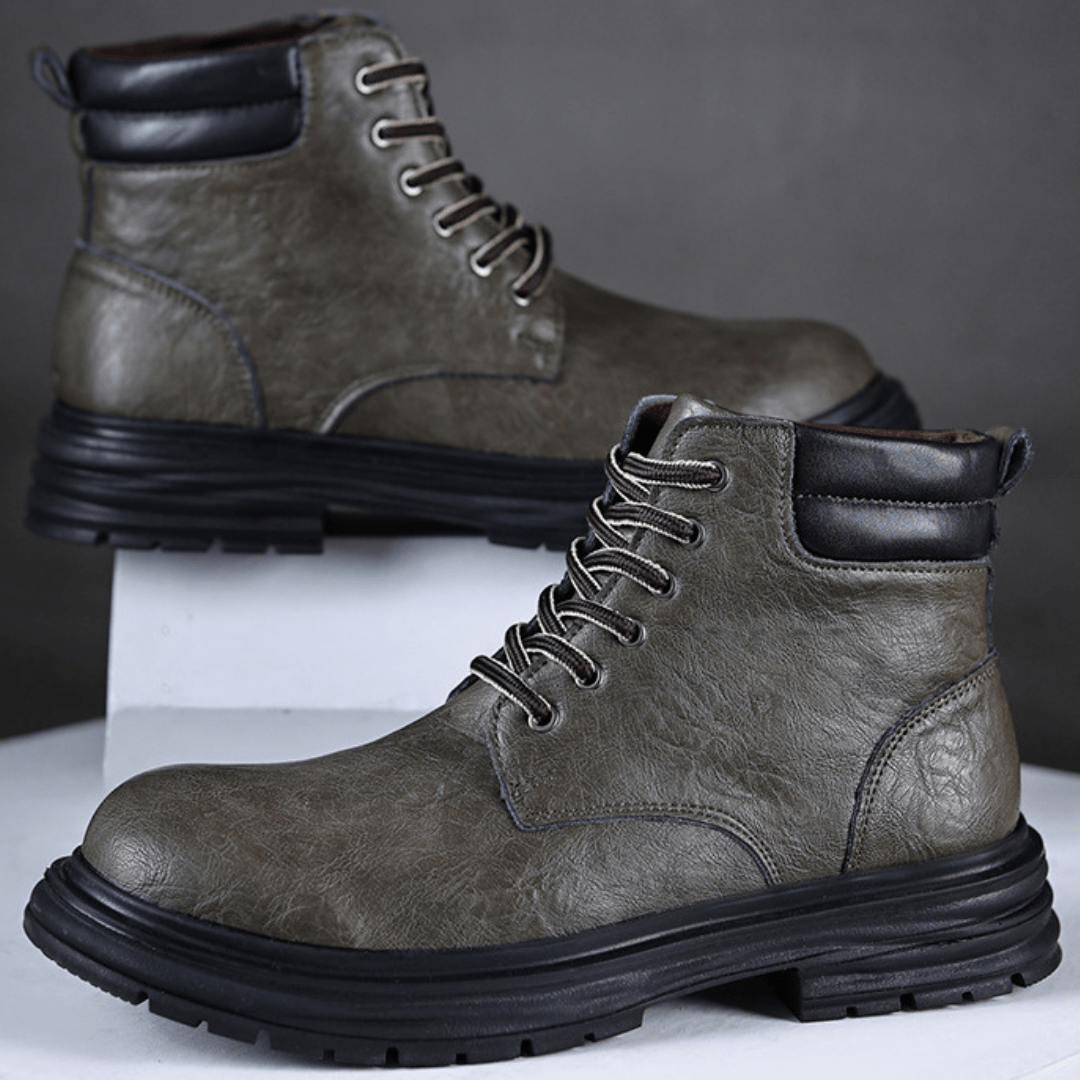 The Drifter Leather Boot - Greyson Vale