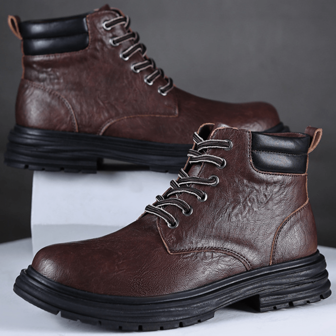 The Drifter Leather Boot - Greyson Vale