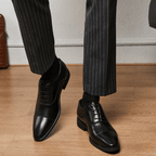 The Ellerton Cap - Toe Oxford - Black - 5.5