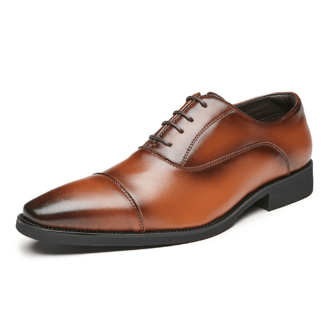 The Ellerton Cap - Toe Oxford - Brown - 5.5