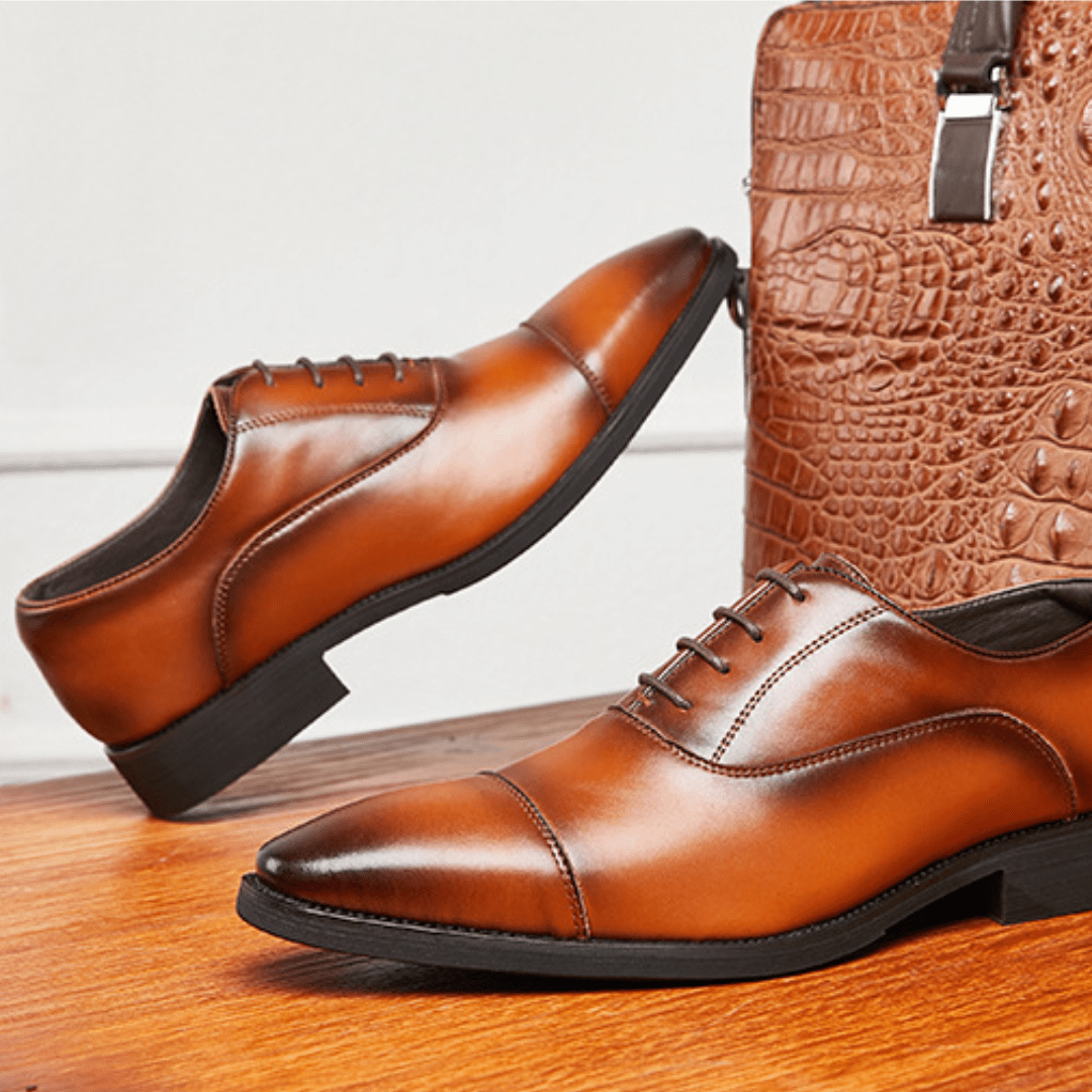 The Ellerton Cap - Toe Oxford - Brown - 5.5