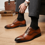 The Ellerton Cap - Toe Oxford - Brown - 5.5
