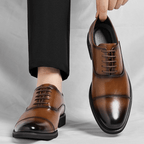 The Ellerton Leather Oxford - Brown - 7.5