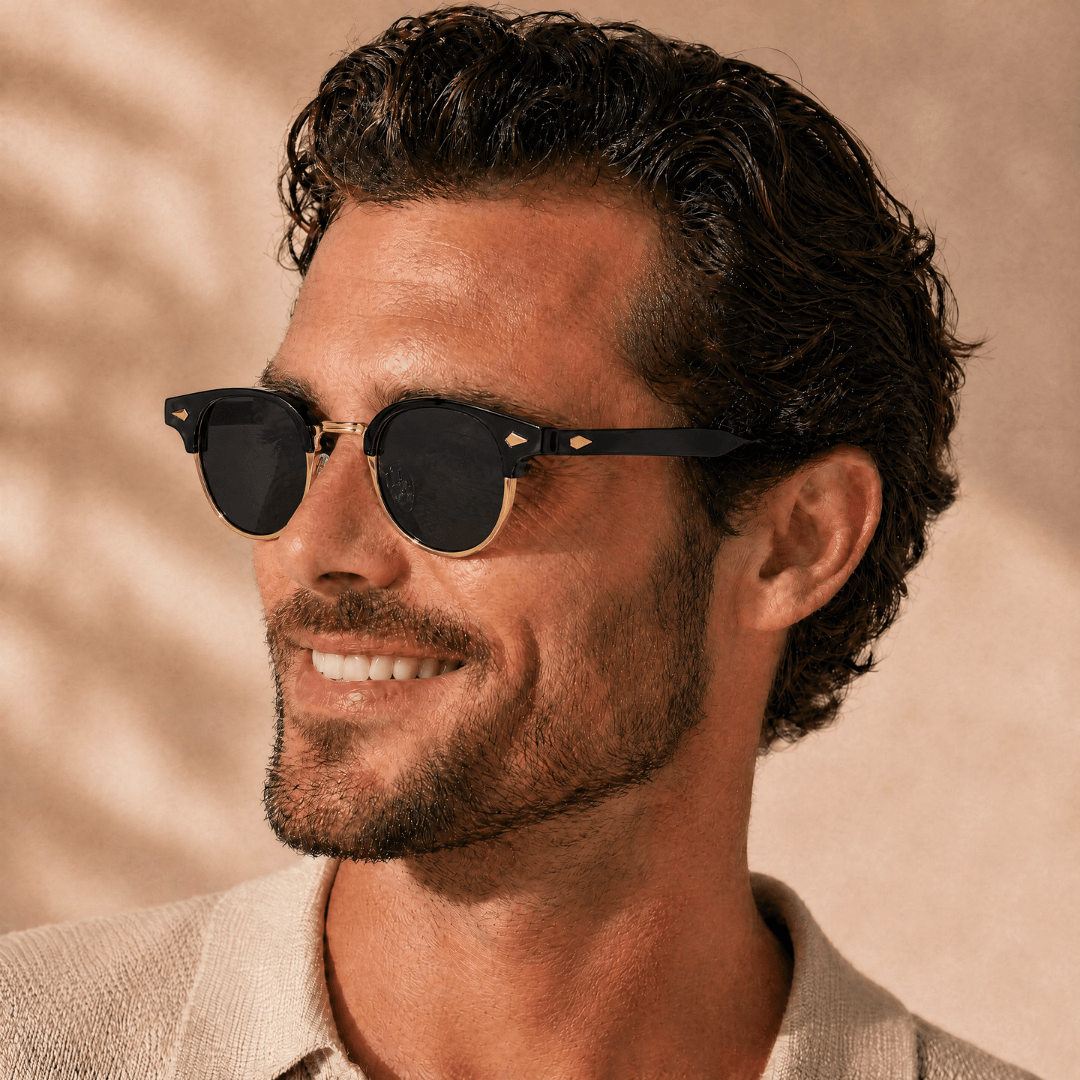 The Ellison Browline Frames - Crystal Clear - 