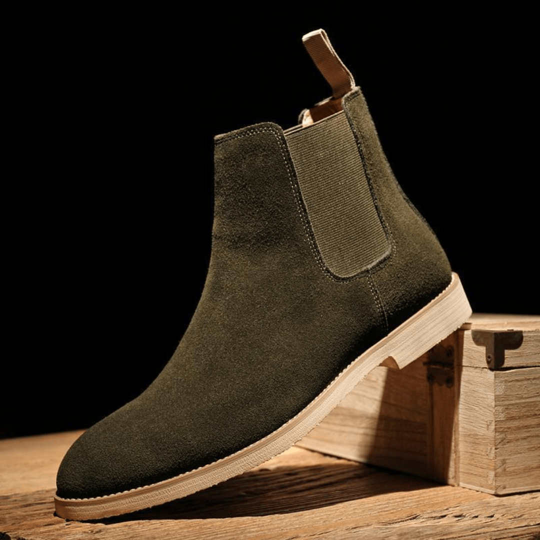 The Ellison Leather Chelsea - Green - 5