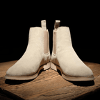 The Ellison Leather Chelsea - Beige - 6.5
