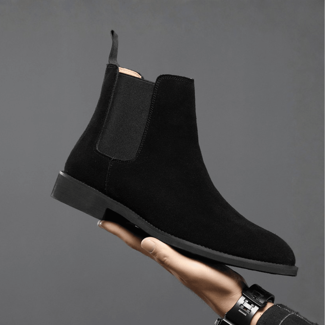 The Ellison Leather Chelsea - Black - 6.5
