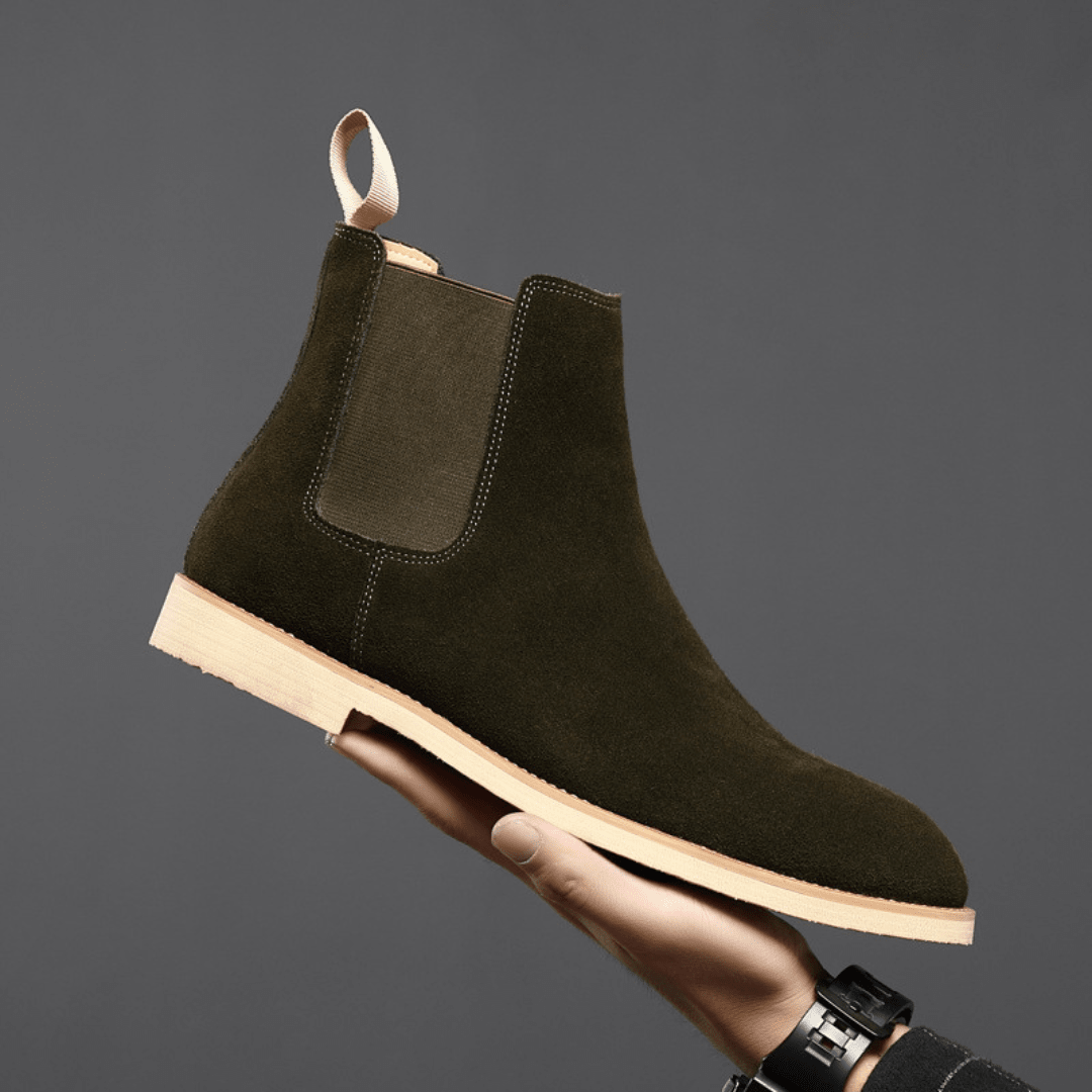 The Ellison Leather Chelsea - Green - 5