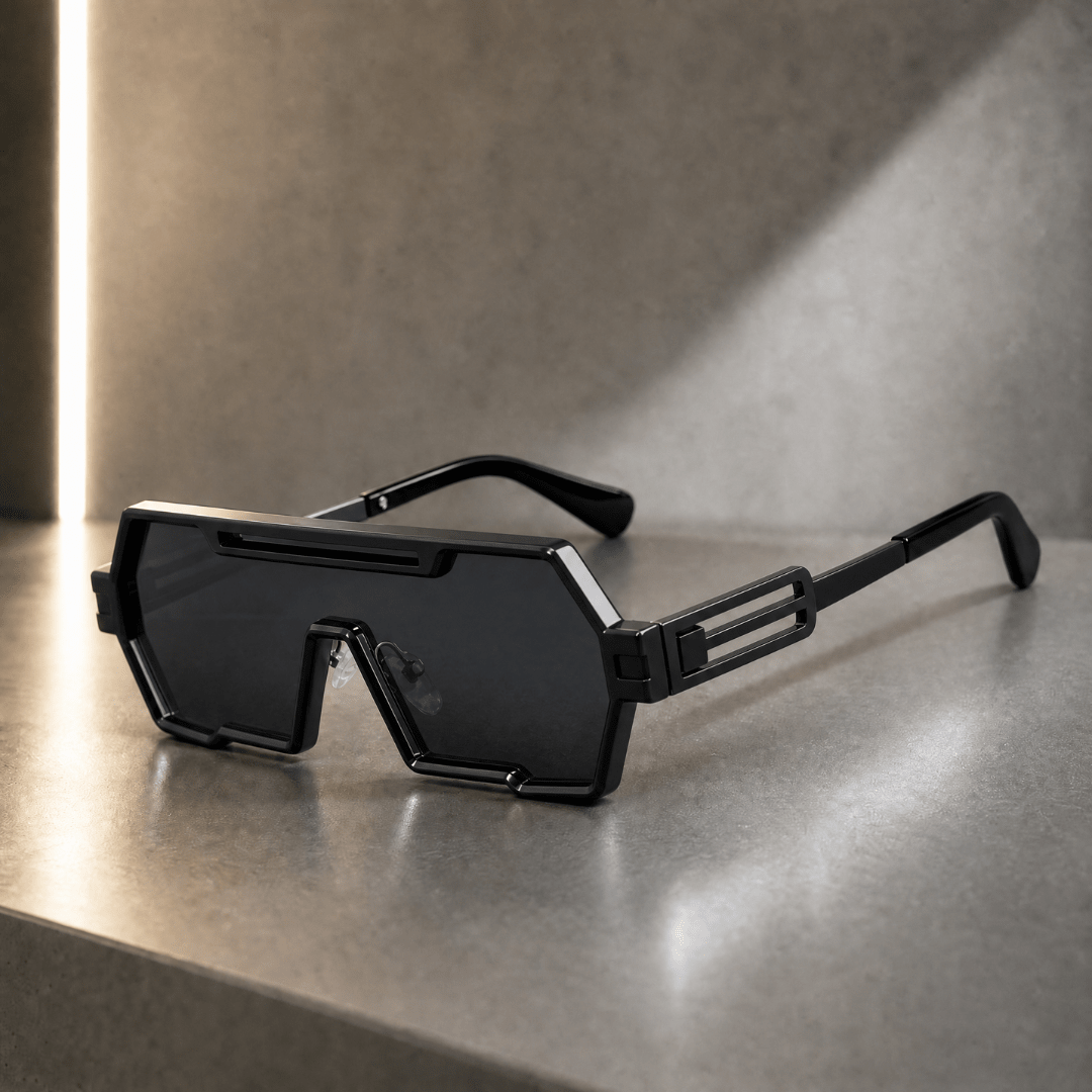 The Ferretti Geometric Frames - Stealth Black - 