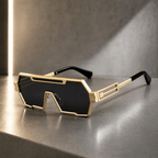 The Ferretti Geometric Frames - Gunner Gold - 