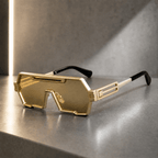 The Ferretti Geometric Frames - Champagne Gold - 