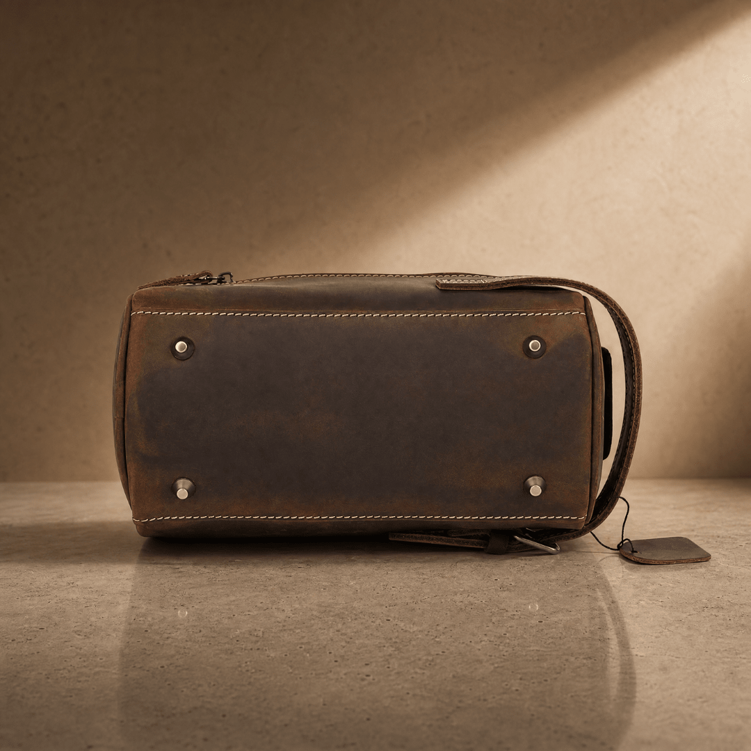 The Fieldstone Leather Dopp - Espresso - 