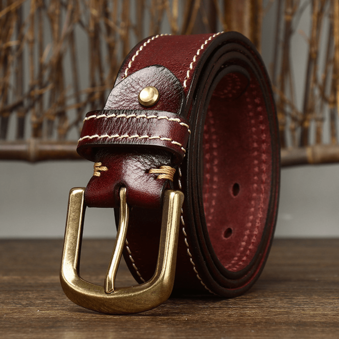 The Foreman’s Standard Leather Belt - Greyson Vale