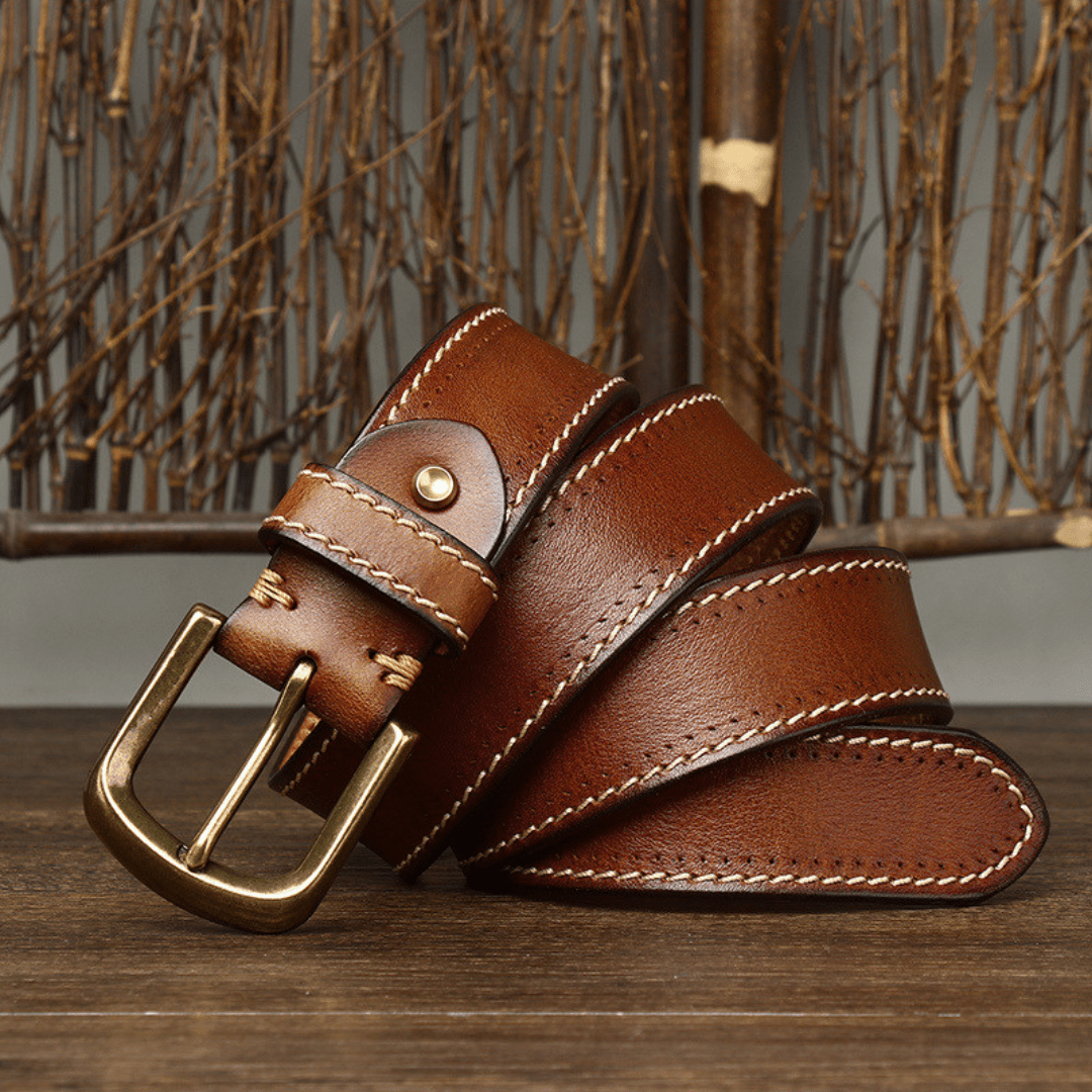 The Foreman’s Standard Leather Belt - Greyson Vale