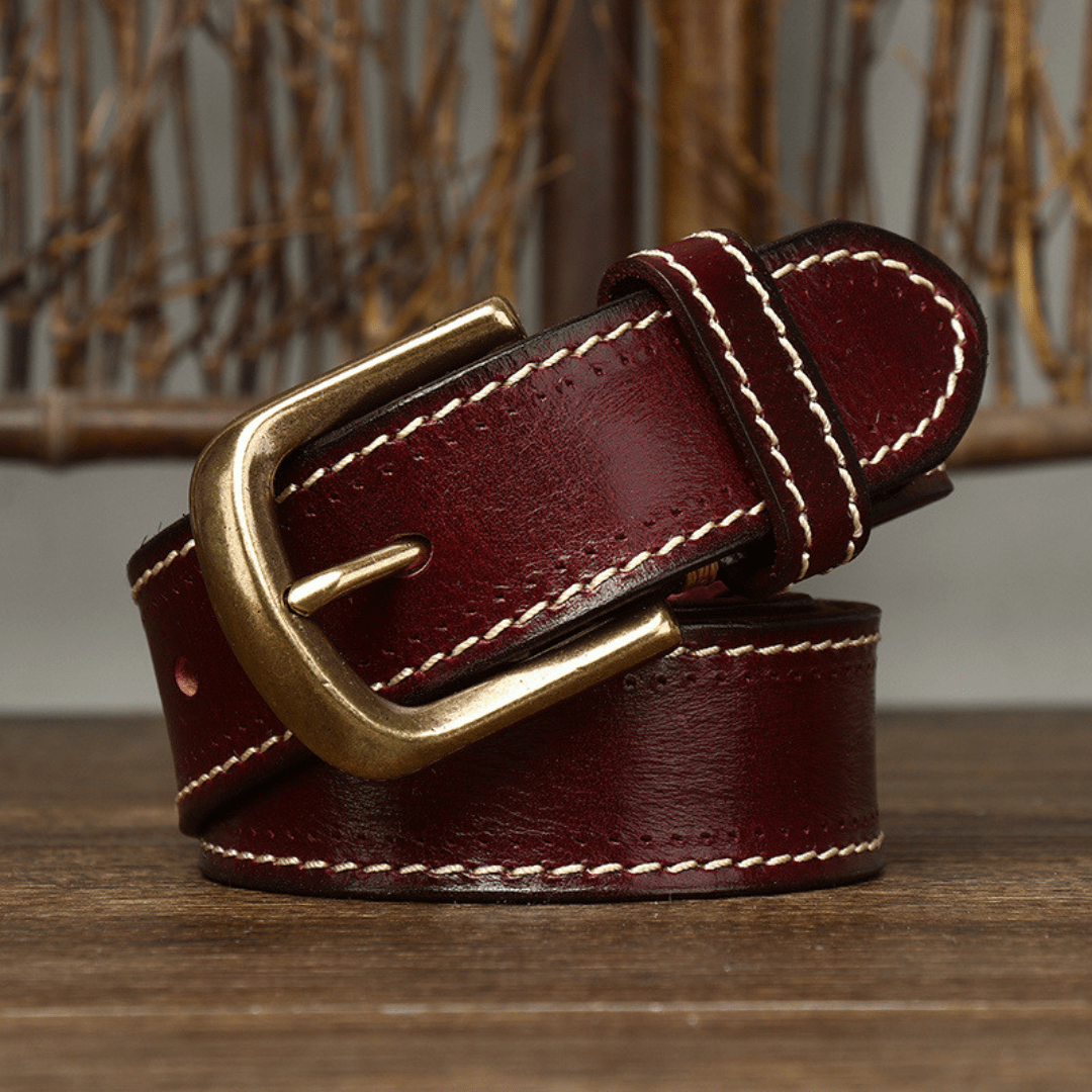 The Foreman’s Standard Leather Belt - Greyson Vale