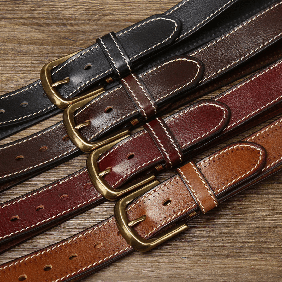 The Foreman’s Standard Leather Belt - Greyson Vale
