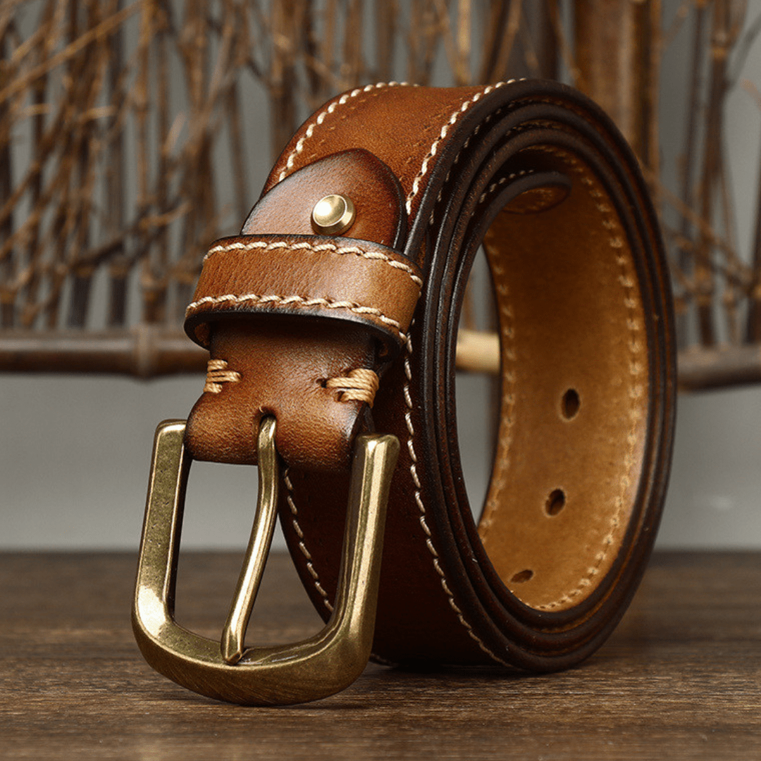 The Foreman’s Standard Leather Belt - Greyson Vale