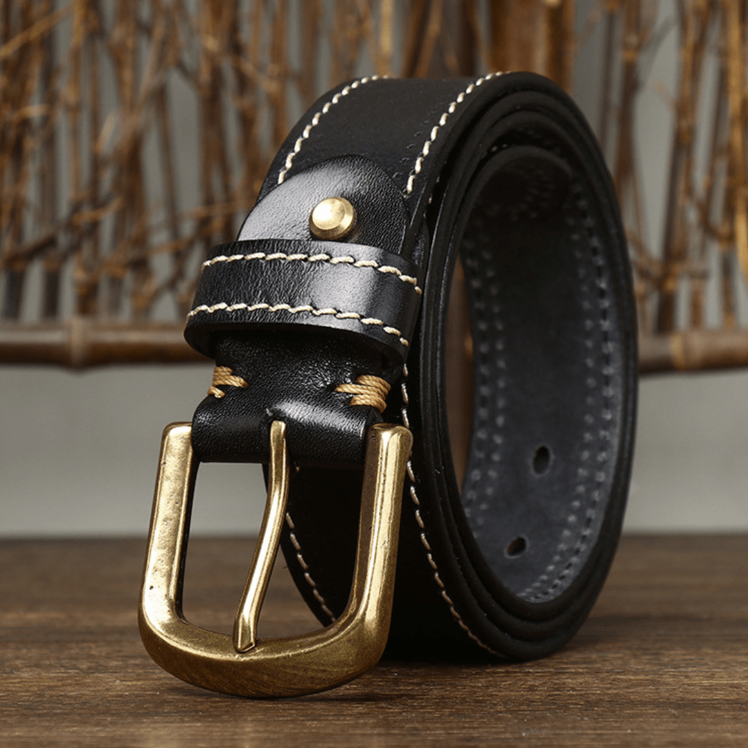 The Foreman’s Standard Leather Belt - Greyson Vale