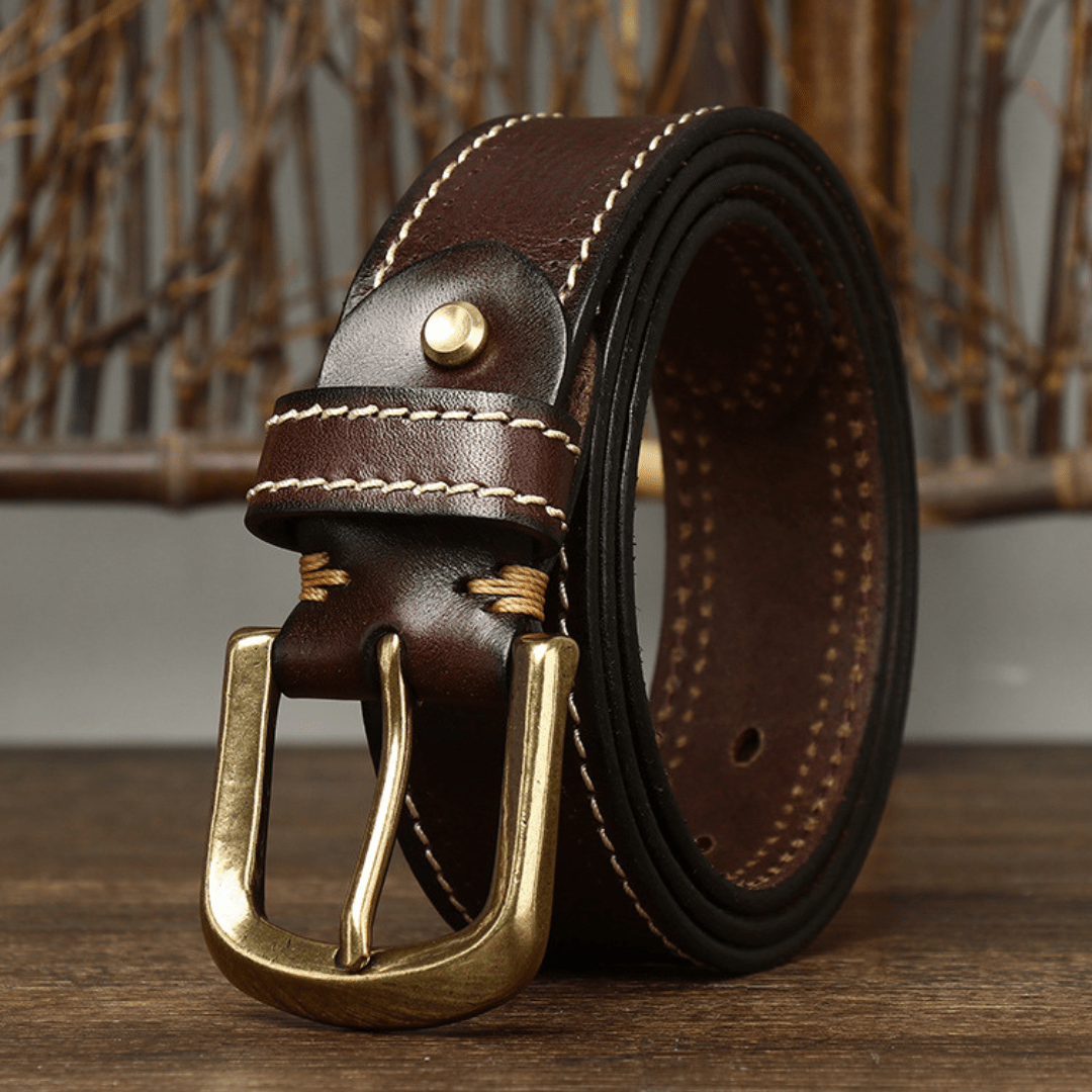 The Foreman’s Standard Leather Belt - Greyson Vale