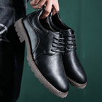 The Garrison Leather Derby - Black - 5.5