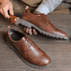 The Garrison Leather Derby - Brown - 5.5