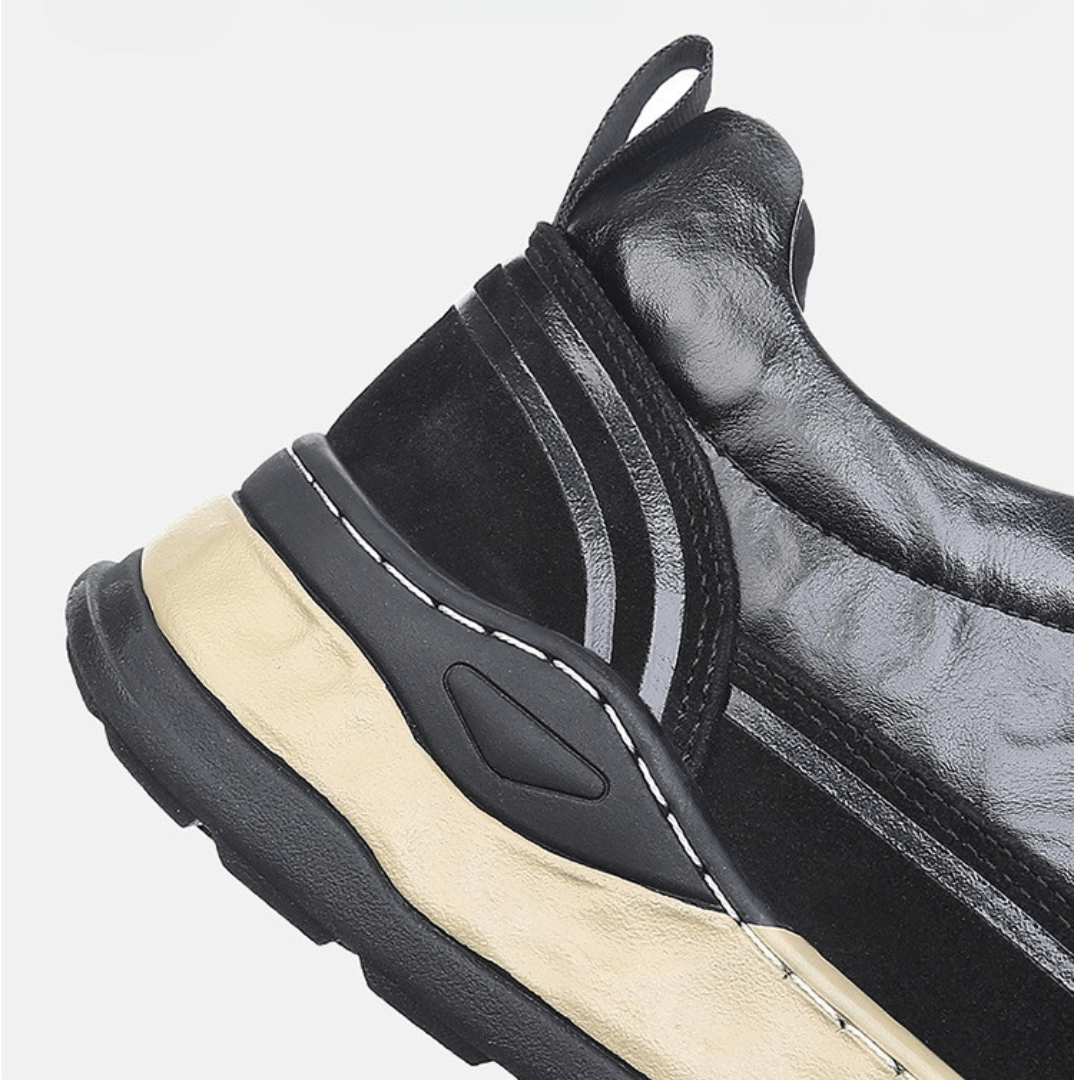 The Garrison Leather Sneaker - Greyson Vale