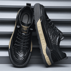 The Garrison Leather Sneaker - Greyson Vale