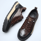 The Garrison Leather Sneaker - Greyson Vale