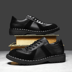 The Grafton Casual Leather Shoes - Black - 5.5