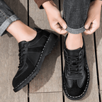 The Grafton Casual Leather Shoes - Black - 5.5