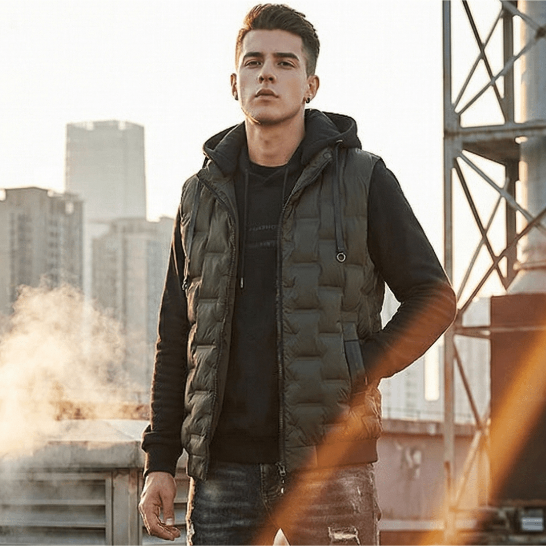 The GridLock Hooded Vest - Greyson Vale