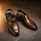 The Halston Open - Back Loafers - Brown - 5.5