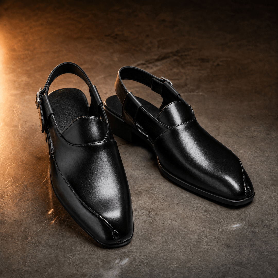 The Halston Open - Back Loafers - Black - 5.5