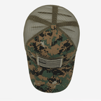 The Hardline Patriot Cap - Woodland Digicam - 