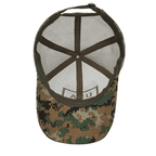 The Hardline Patriot Cap - Woodland Digicam - 
