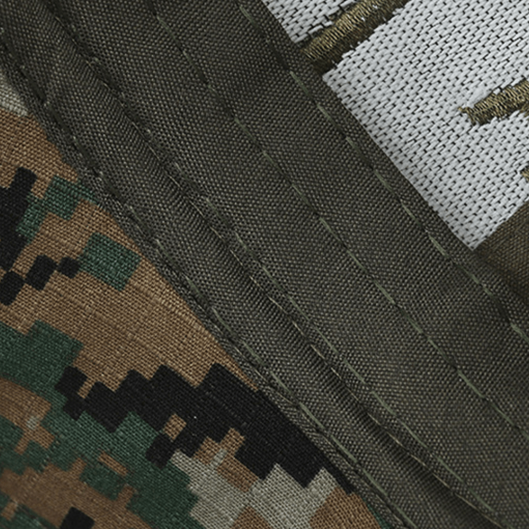 The Hardline Patriot Cap - Woodland Digicam - 