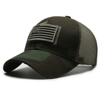 The Hardline Patriot Cap - Woodland Camo - 