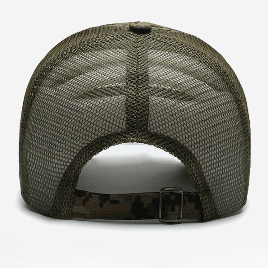 The Hardline Patriot Cap - Woodland Digicam - 