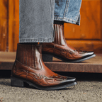 The Harlan Western Chelsea - Brown - 6.5