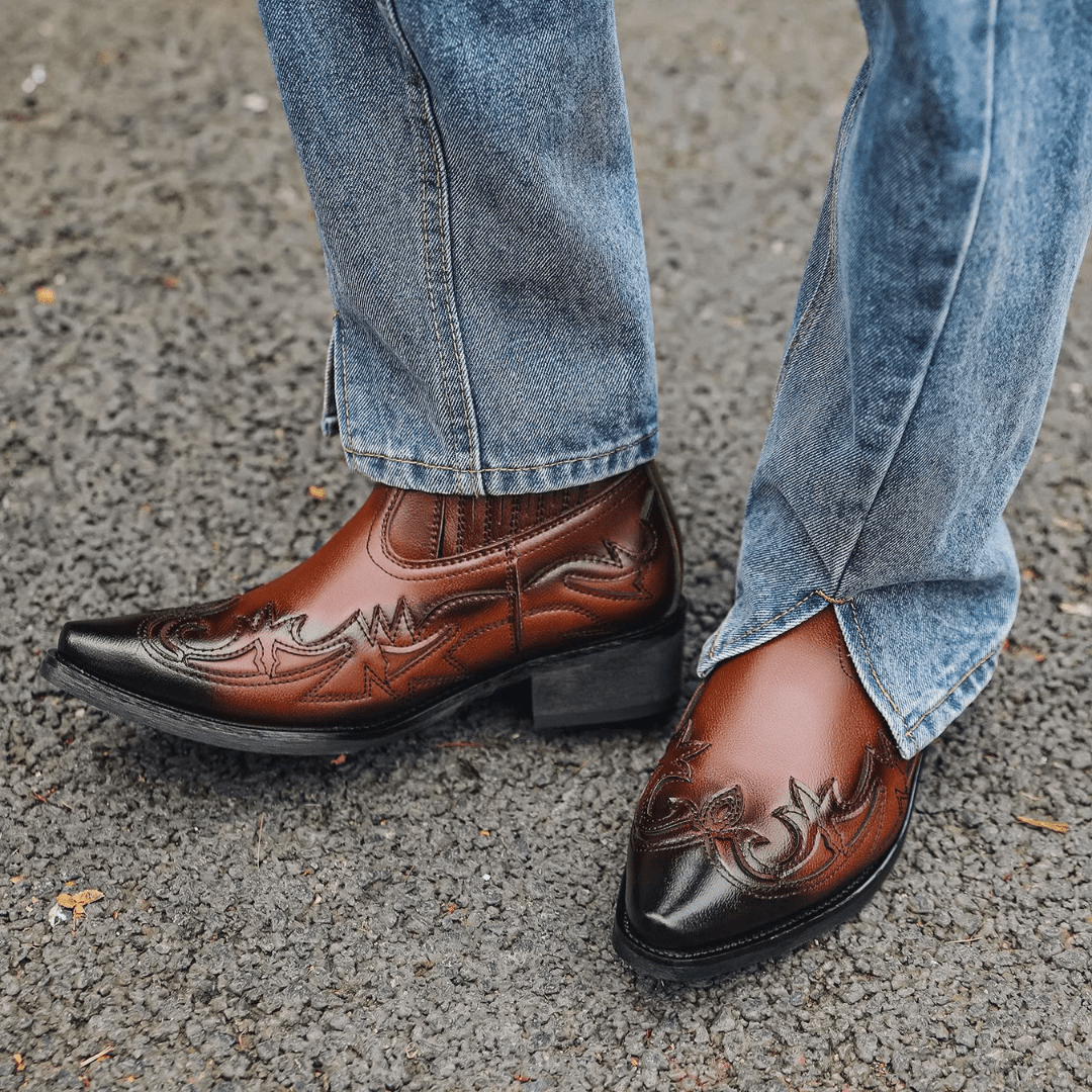 The Harlan Western Chelsea - Brown - 6.5