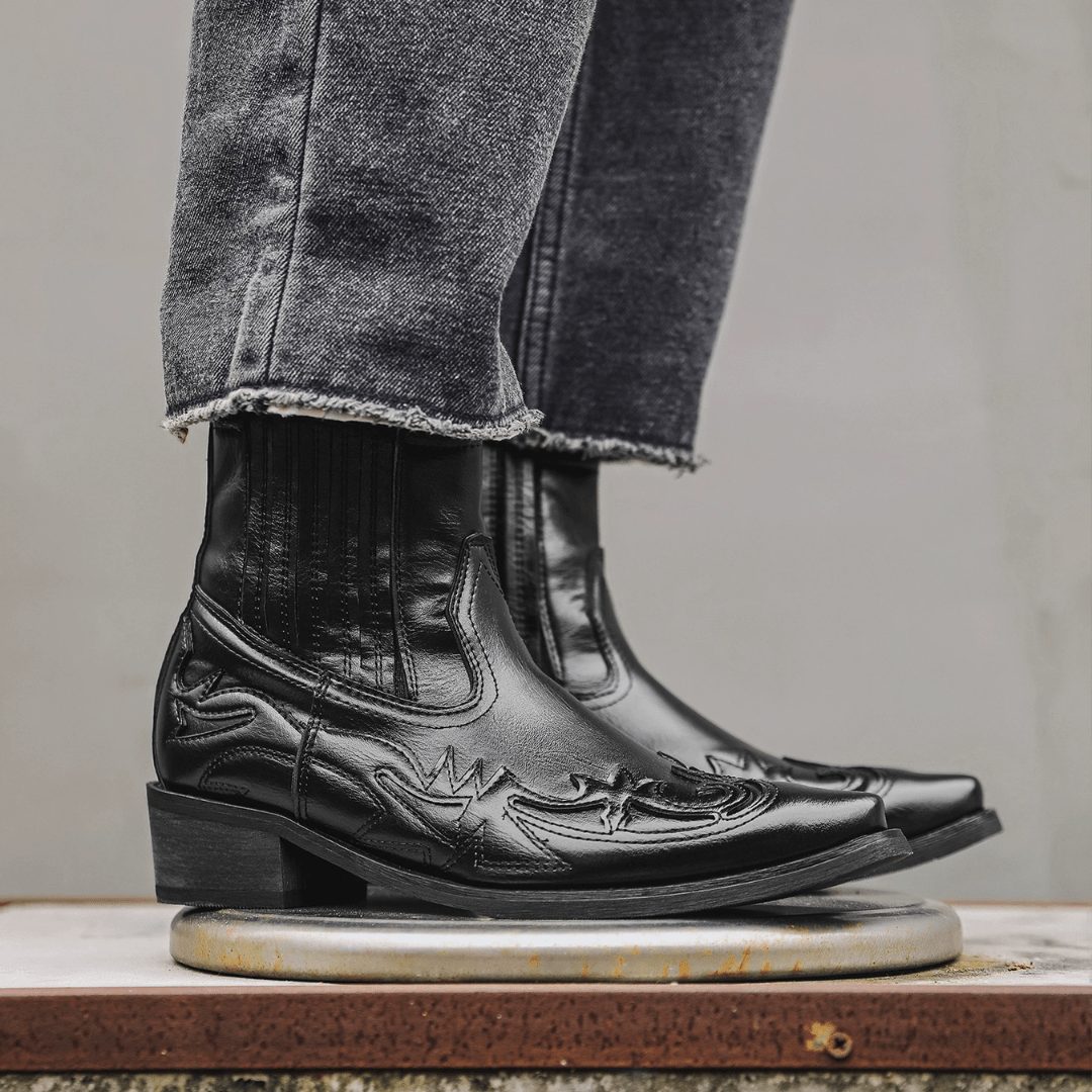 The Harlan Western Chelsea - Black - 6.5